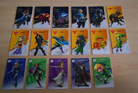 My Zelda Amibo Cards, So Worth It When You Have A Lack Of 